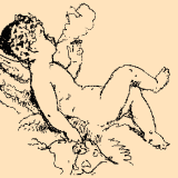 Smoking Cherub